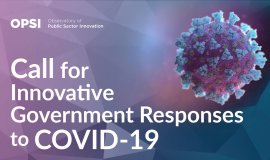 Call for Innovative Government Responses to COVID-19